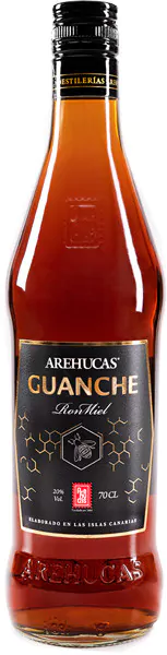 arehucas guanche ron miel 20 vol 07 l - Die Welt der Weine