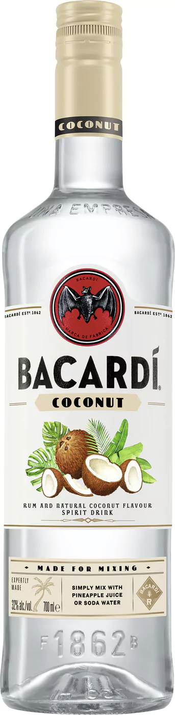 bacardi coconut flavoured rum 07l1 - Die Welt der Weine