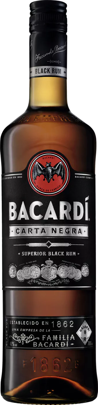 bacardi rum carta negra 375 07l - Die Welt der Weine