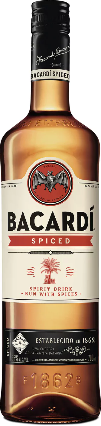 bacardi spiced 35 07l - Die Welt der Weine