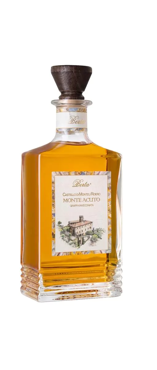 berta grappa monte acuto invecchiata 0 7 l 3788 10 - Die Welt der Weine