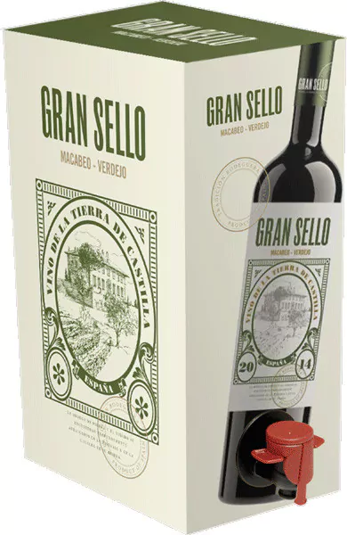 bodega gran sello weisswein trocken bag in box 3 l - Die Welt der Weine