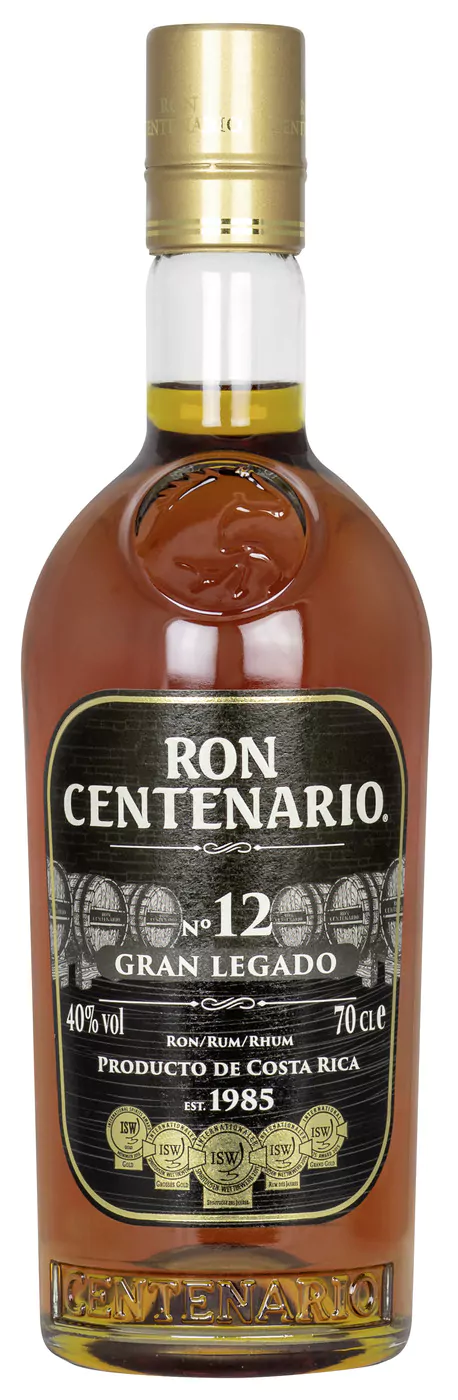 centenario rum 12 gran legado 40 07l - Die Welt der Weine