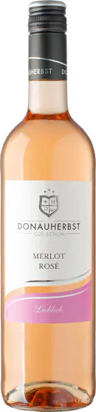 donauherbst merlot rose rosewein lieblich 075 l 12746 - Die Welt der Weine