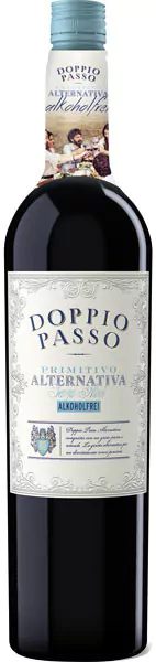 doppio passo primitivo alkoholfrei rotwein suess 075 l - Die Welt der Weine