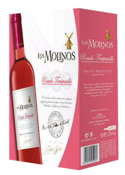 felix solis los molinos rosewein trocken bag in box 3 l - Die Welt der Weine