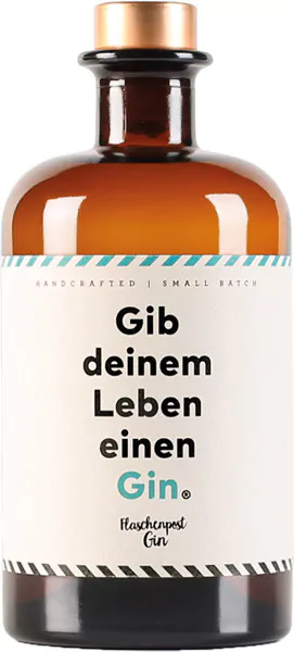 flaschenpost gib deinem leben einen gin 410 vol 05 l - Die Welt der Weine