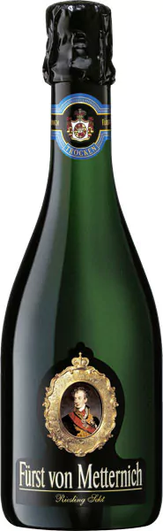 fuerst von metternich riesling sekt trocken 0375 l - Die Welt der Weine