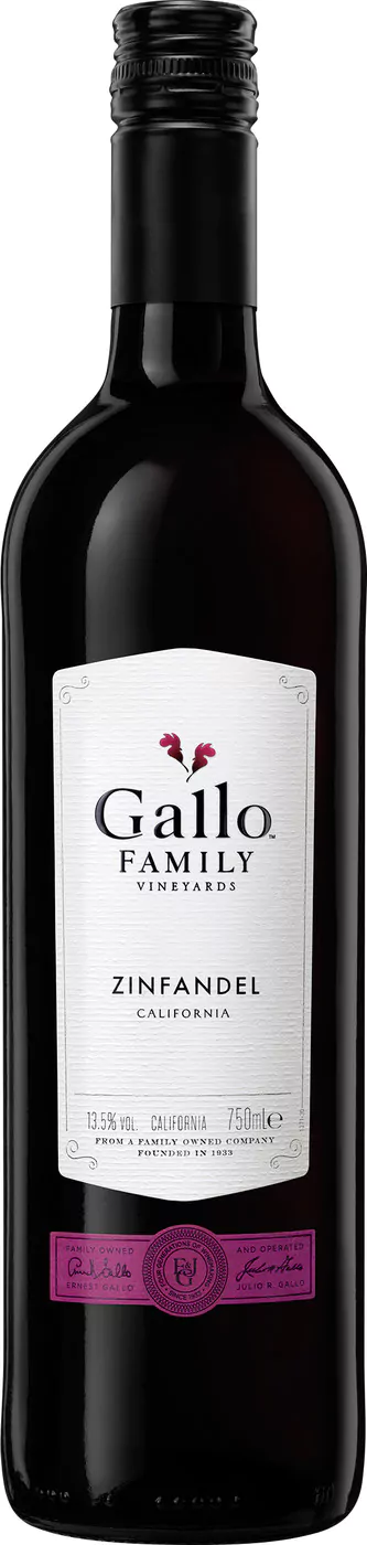 gallo family zinfandel rotwein 075l - Die Welt der Weine