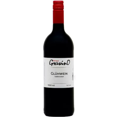 gluehwein rot halbtrocken 1 0 l weingut gravino 9e0 - Die Welt der Weine