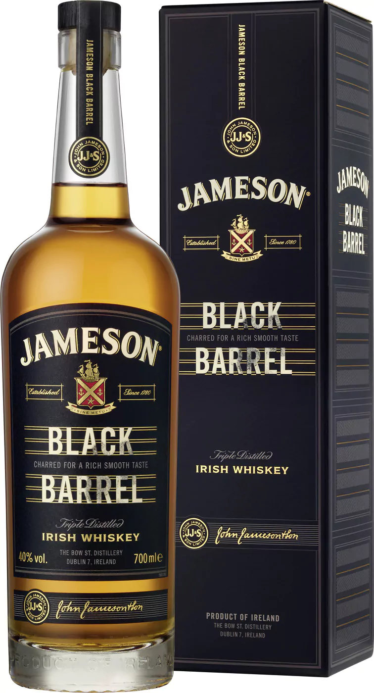 jameson select reserve black barrel 40 gp 07l - Die Welt der Weine
