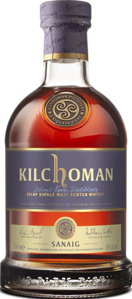 kilchoman sanaig islay single malt scotch whiskey 46 07l - Die Welt der Weine