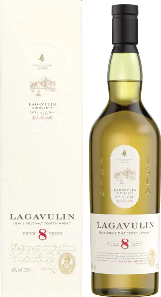 lagavulin islay single malt 8 years 48 vol 07 l - Die Welt der Weine