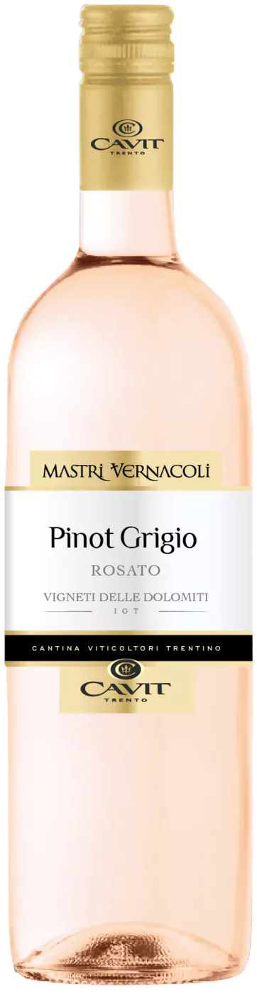 mastri vernacoli pinot grigio rosato delle dolomiti igt 075l - Die Welt der Weine