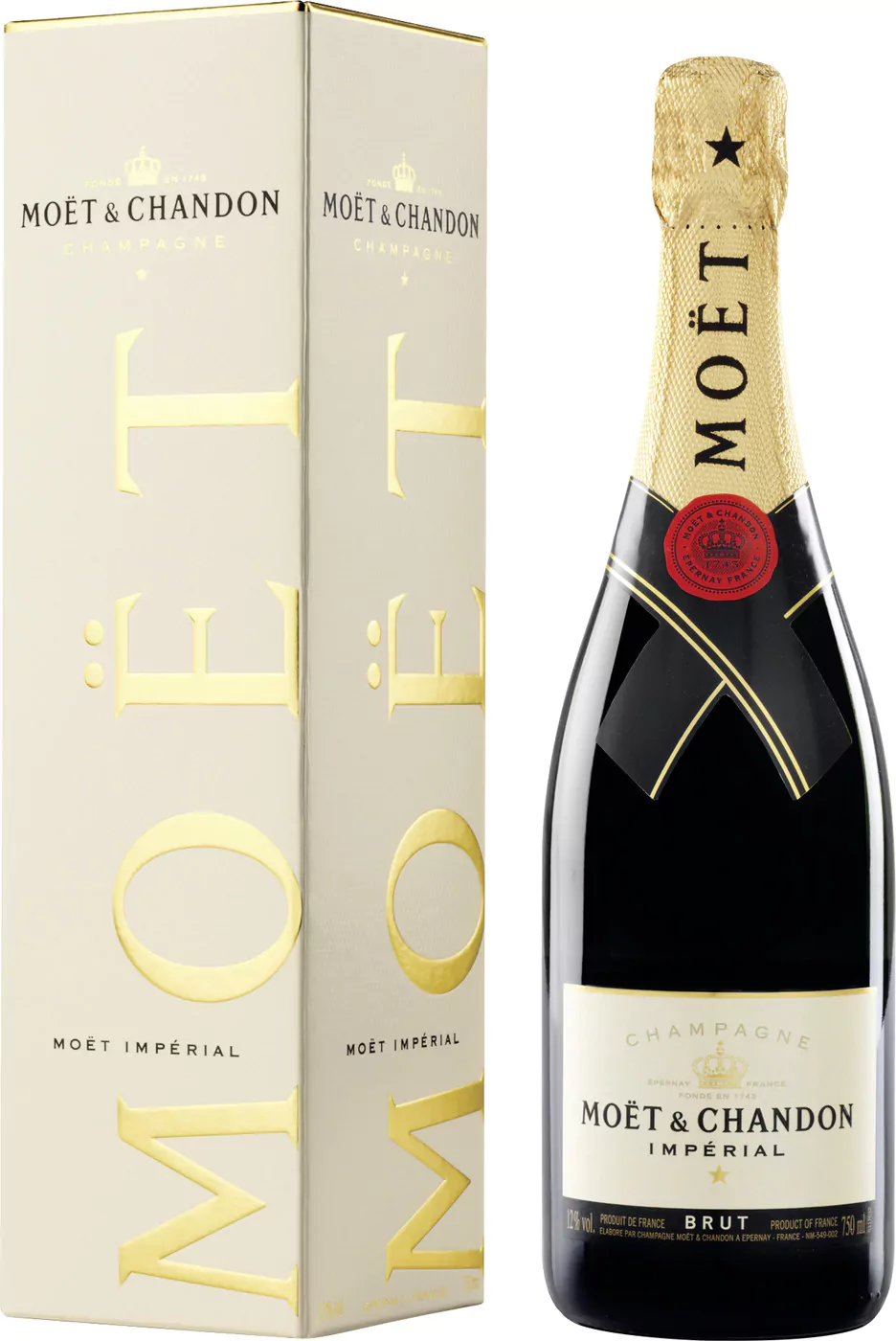 moet ampamp chandon champagne brut imperia in geschenkpackung 15l - Die Welt der Weine