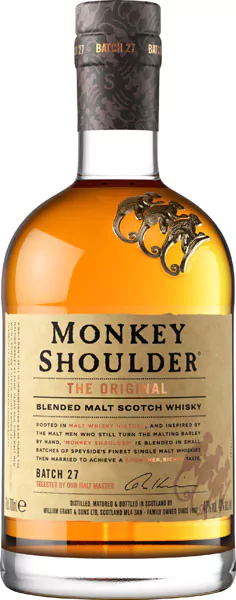 monkey shoulder blended malt scotch whisky 40 vol 07 l - Die Welt der Weine