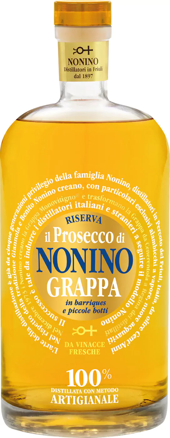 nonino grappa il prosecco barriques 41 05l - Die Welt der Weine