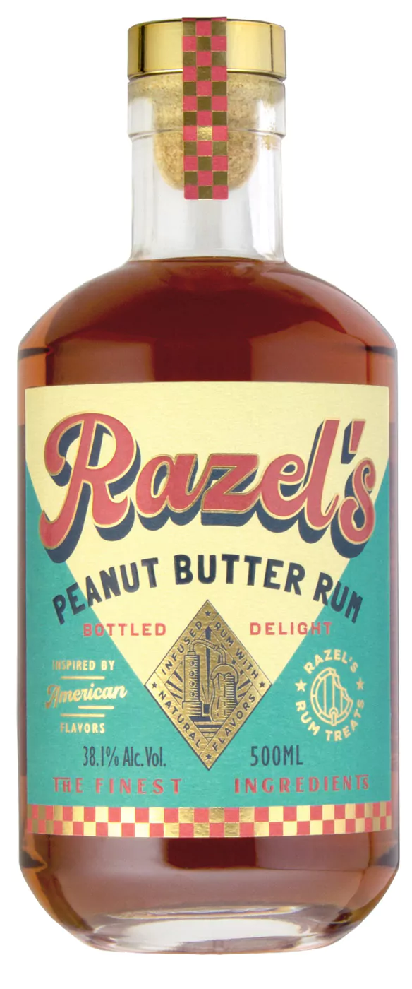 razels peanut butter rum 381 05l - Die Welt der Weine