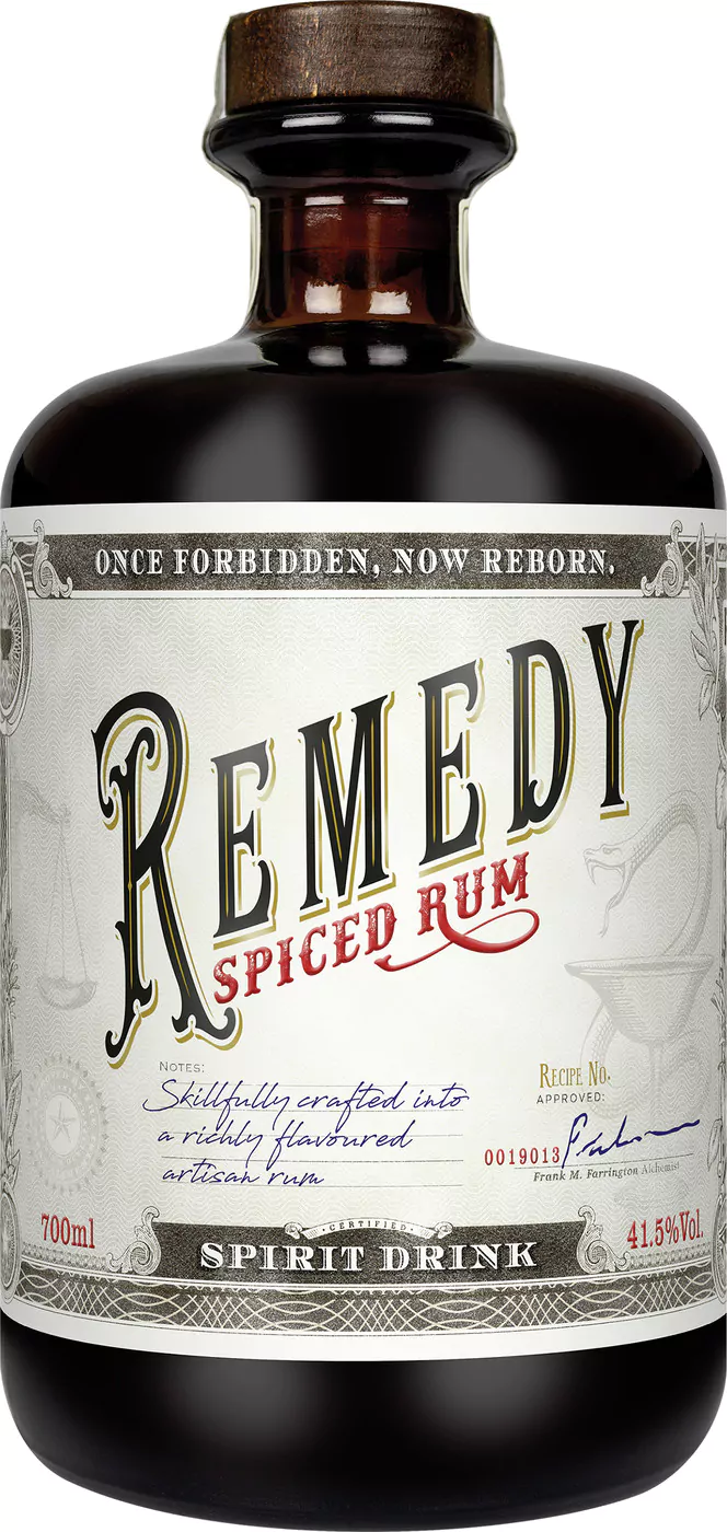 remedy spiced rum 415 07l - Die Welt der Weine