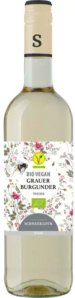schneekloth grauer burgunder bio vegan weisswein trocken 075 l - Die Welt der Weine