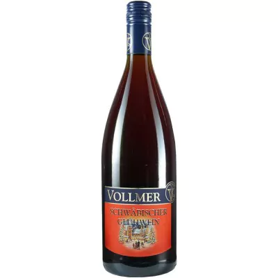 schwaebischer gluehwein rot 1 0 l weingut roland vollmer e28 - Die Welt der Weine