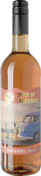 spirit of california zinfandel rose rosewein lieblich 075 l - Die Welt der Weine