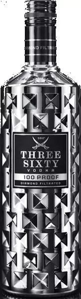 three sixty vodka 100 proof 50 vol 07 l - Die Welt der Weine