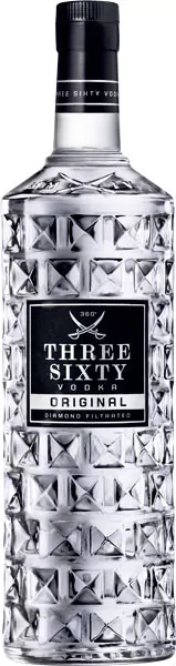 three sixty vodka 375 vol 3 l - Die Welt der Weine
