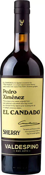 valdespino el candado sherry pedro ximenez 075 l - Die Welt der Weine