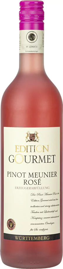 wzg edition gourmet pinot meunier ros 2018 075 ltr - Die Welt der Weine
