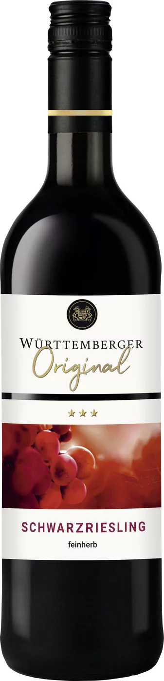 wzg wrttemberger schwarzriesling rotwein feinherb 075l - Die Welt der Weine