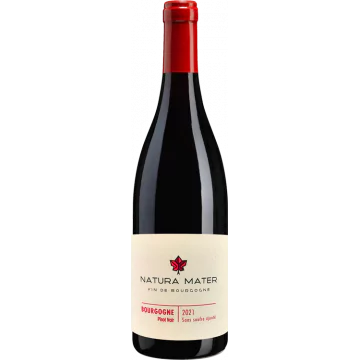 bourgogne pinot noir 2021 sans soufre ajoute natura mater collin bourisset - Die Welt der Weine