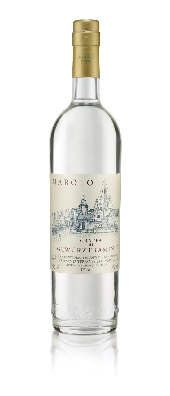 marolo grappa gewurztraminer 0 7 l 4075 10 - Die Welt der Weine