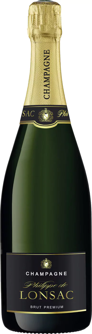 philippe de lonsac champagner brut premium 075l - Die Welt der Weine