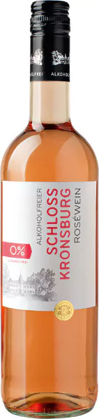 schloss kronsburg alkoholfrei rosewein mild sueffig 075 l 774 - Die Welt der Weine