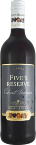 012474 Van Loveren Fives Reserve Cabernet Sauvignon - Die Welt der Weine