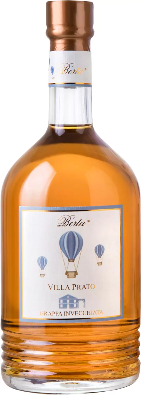 berta grappa invecchiata villa prato 1 l 3797 10 - Die Welt der Weine