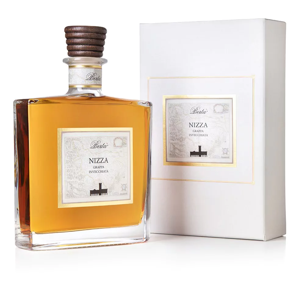 berta grappa nizza invecchiata 0 7 l 3717 10 - Die Welt der Weine