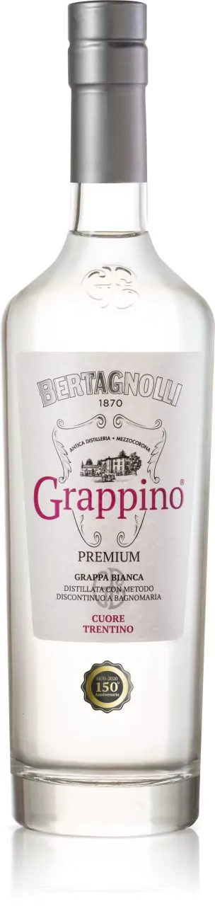 bertagnolli grappa grappino bianco 0 7 l 1466 10 - Die Welt der Weine