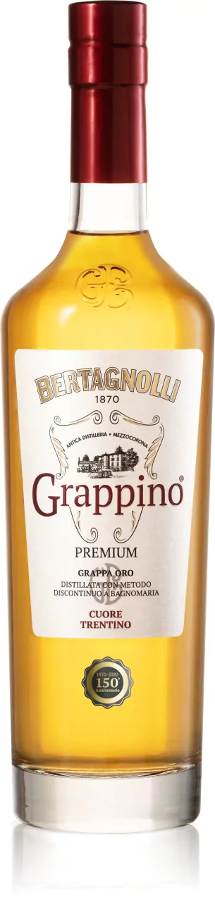 bertagnolli grappino oro 0 7 l 1468 10 - Die Welt der Weine