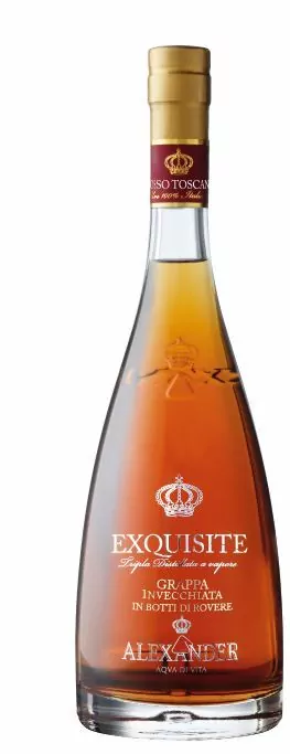 bottega grappa exquisite invecchiata rosso toscano 4608 10 - Die Welt der Weine