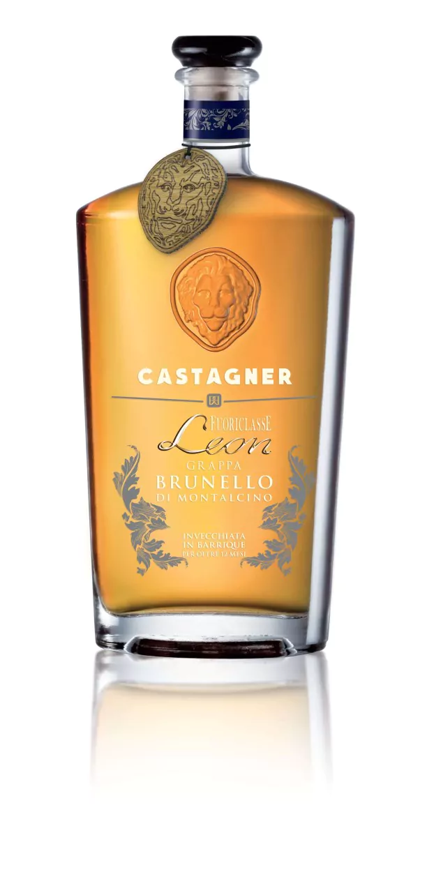 castagner grappa brunello leon 0 7 l 5198 10 - Die Welt der Weine