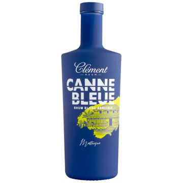 clement rum blanc agricole canne bleue millesime 2022 - Die Welt der Weine