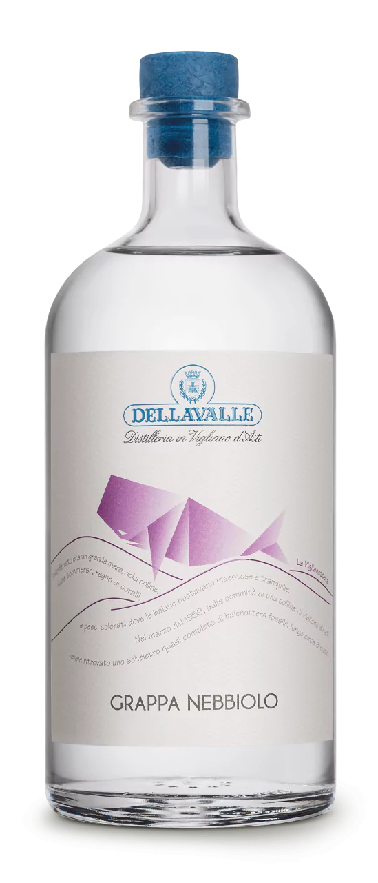 dellavalle grappa nebbiolo 0 7 l 1524 10 - Die Welt der Weine