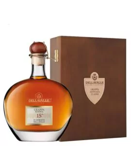 dellavalle grappa riserva 15 anni 0 7 l in holzkiste 1462 10 del16 1280x1280 - Die Welt der Weine