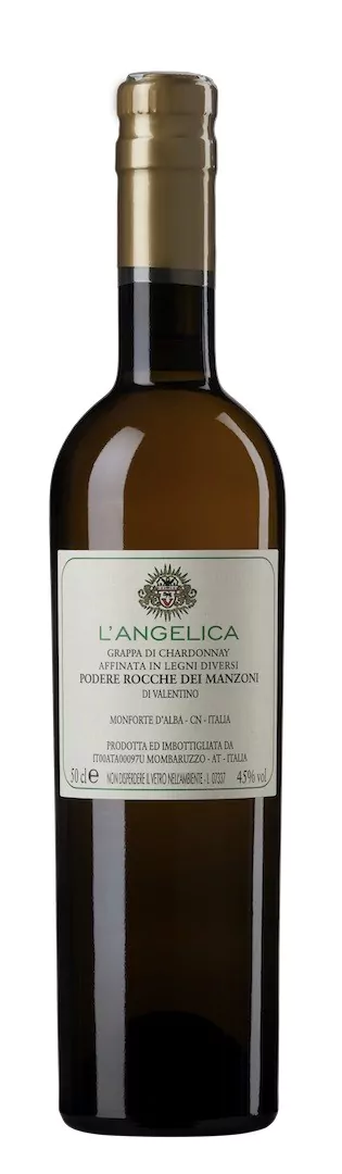 rocche dei manzoni grappa chardonnay l angelica 0 5 l 140 10 - Die Welt der Weine