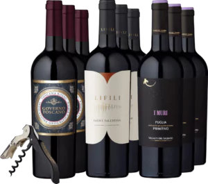 Probierpaket Italiens Rotweinjuwelen - Die Welt der Weine