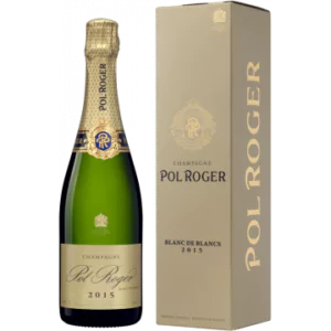 champagner pol roger blanc de blancs 2015 mit etui - Die Welt der Weine