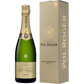 champagner pol roger blanc de blancs 2015 mit etui - Die Welt der Weine