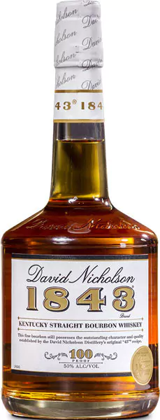 david nicholson 1843 kentucky straight bourbon whiskey 50 vol 07 l - Die Welt der Weine